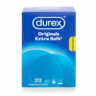 Durex Originals Extra Safe condooms Maxi Pack (20 stuks)