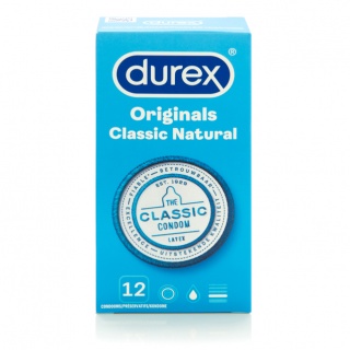 Durex Originals Classic Natural condooms (12 stuks)