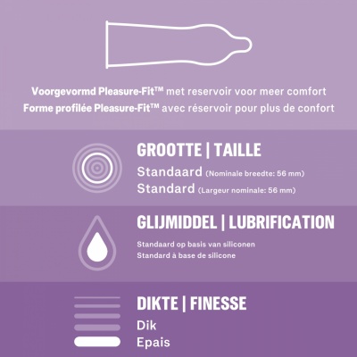 Durex Nude - Latexvrij Condooms voor huid-op-huid gevoel (20st)