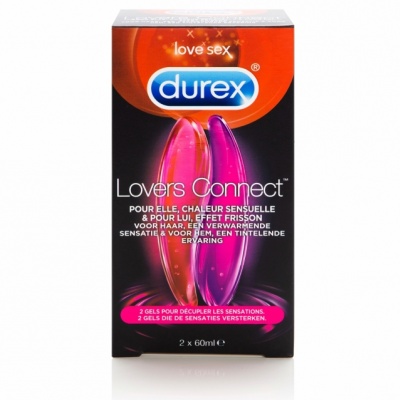 Durex Lovers Connect glijmiddel (2x60ml)
