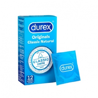 Durex Originals Classic Natural condooms (12 stuks)