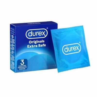 Durex Originals Extra Safe Condooms (3 stuks)