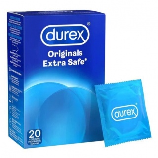 Durex Originals Extra Safe condooms Maxi Pack (20 stuks)
