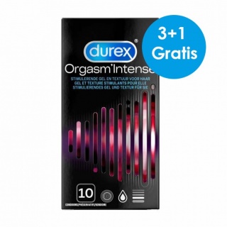Durex Orgasm' Intense Condooms (30st. + 10st. GRATIS)