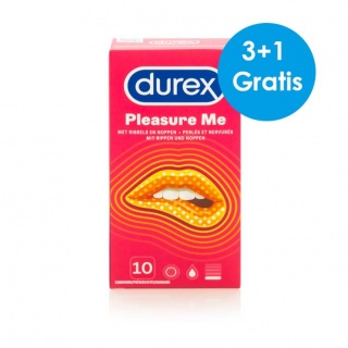 Durex Pleasure Me Condooms (30st.+10st. GRATIS)