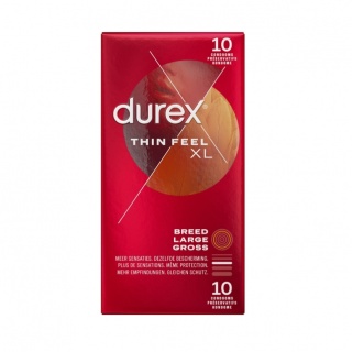 Durex Thin Feel XL Condooms 60mm (30st. + 10st. GRATIS)