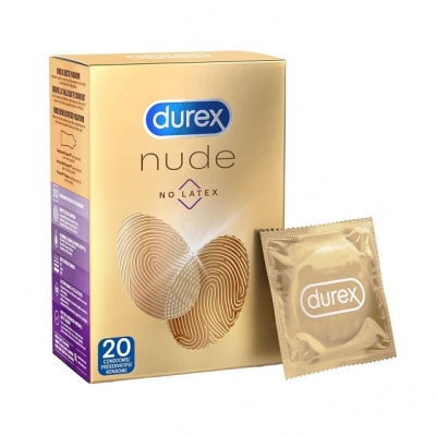 Durex Nude Condooms Extra Dun huid-op-huid gevoel (latex) (80st + 20st GRATIS)