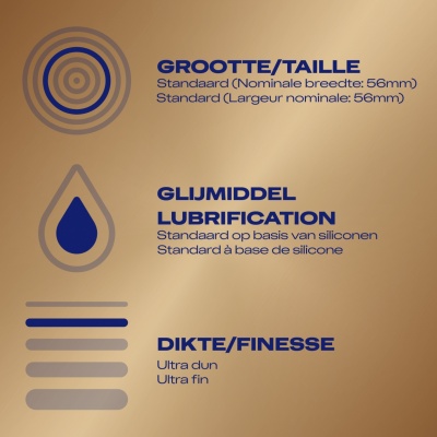 Durex Nude Classic Condooms (latex) (40st. + 10st. GRATIS)