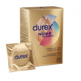 Durex Nude Classic Condooms (latex) (20 stuks)