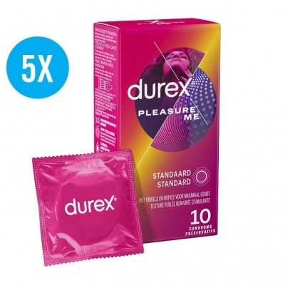 Durex Pleasure Me Condooms (40st.+10st. GRATIS)