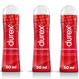 Durex Play Strawberry &mdash; 3x50ml