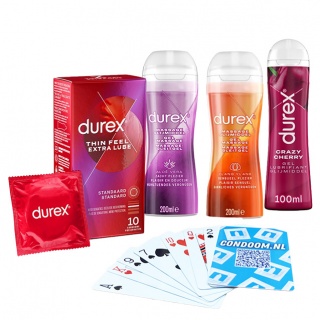Durex Zomerpakket M + gratis speelkaarten (M)