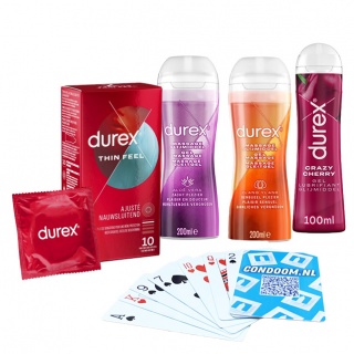 Durex Zomerpakket S + gratis speelkaarten (S)