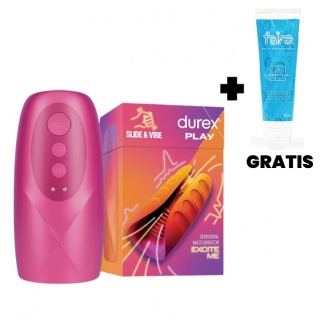 Durex Play Slide & Vibe (masturbator vibrator)