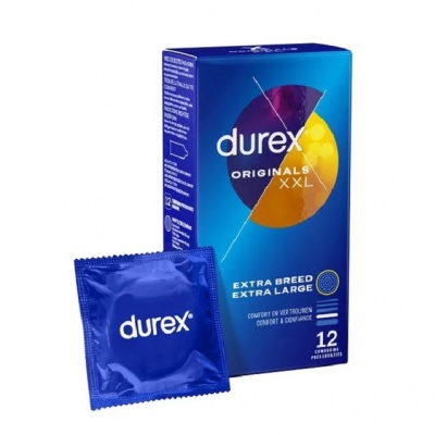 Durex Originals XXL condooms 60mm (12 stuks)