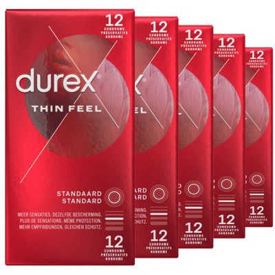 Durex Thin Feel Condooms (48st. + 12st. GRATIS)