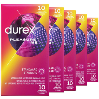 Durex Pleasure Me Condooms — 40st.+10st. GRATIS
