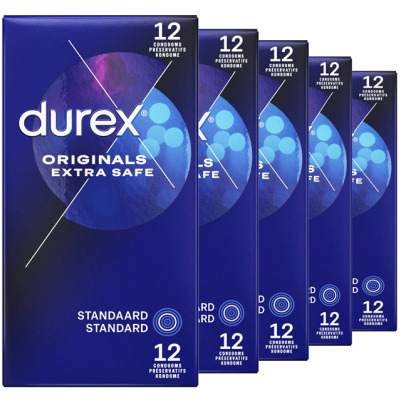Durex Originals Extra Safe Condooms (48st + 12st. GRATIS)