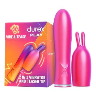 Durex Play Tease & Vibe —  2 in1 Vibrator en Teaser Tip