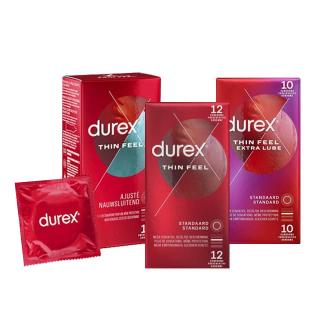 Durex Ultra Dun pakket — 32 condooms + 100ml