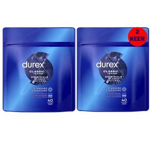 Durex Originals Classic Natural condooms Maxi Pack — 80 stuks 