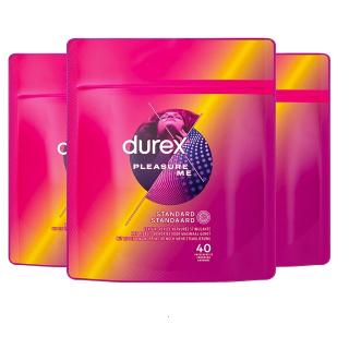 Durex Pleasure Me Condooms &mdash; 120 stuks