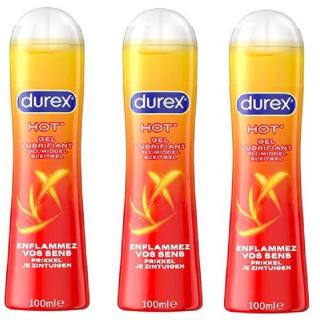 Durex  Hot &mdash; 3x 100ml
