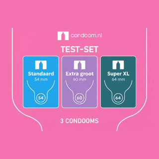 Gratis &mdash; Condoommaat Test-set 
