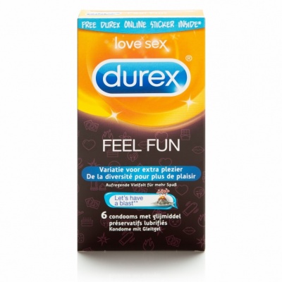 Durex Emoji Feel Fun 6 stuks (6 stuks)