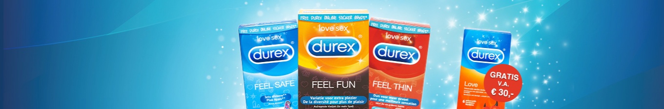 Gratis Durex Love condooms (actie verlopen)
