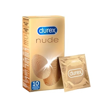 Durex Nude condooms (latex), dunne condooms
