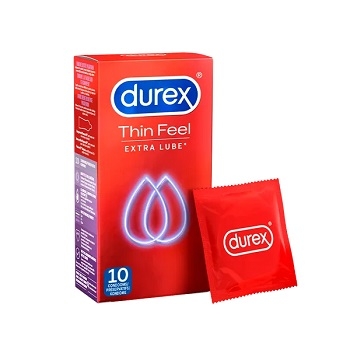 Ultra dun condoom van durex met extra glijmiddel