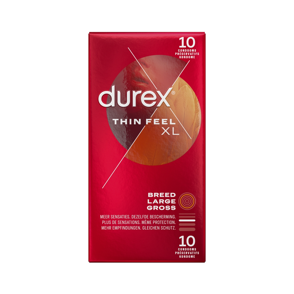 Durex Thin Feel XL condooms 60mm
